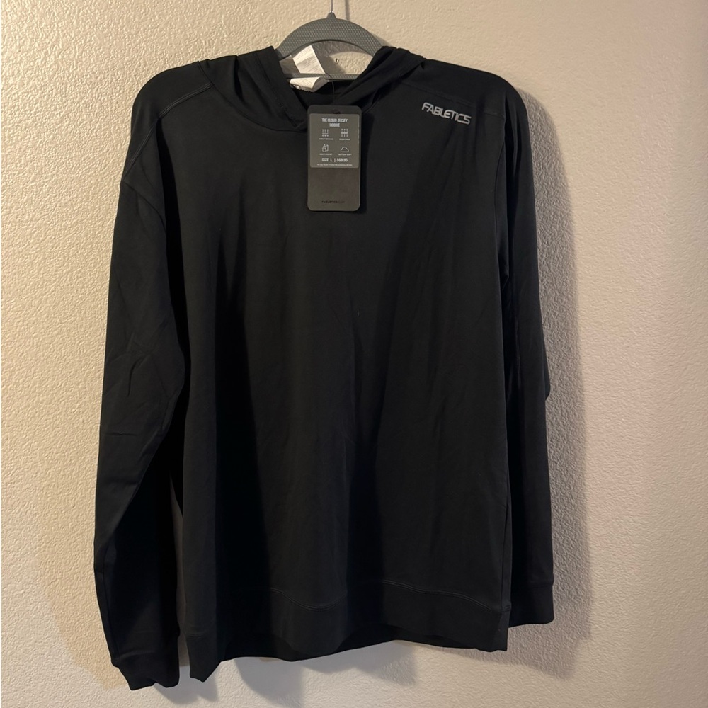 Fabletics Black Sweatshirt Hoodie
